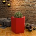 Duża czerwona donica