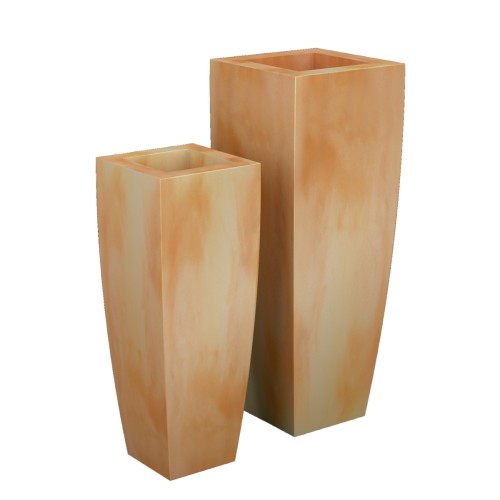 Wysoka donica Juno 75 cm terakota