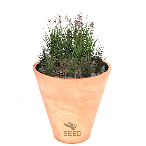 Duże donice ogrodowe Mercury 80 terakota