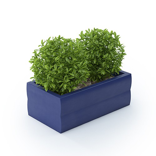 Skrzynka ogrodowa Nyx 30 granatowa