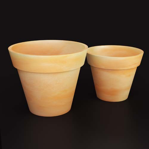 Duże donice ogrodowe Saturn 94 terakota