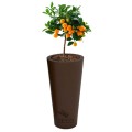 Wysokie donice Venus 70 cm brązowe