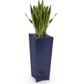 Wysoka donica do salonu Doris 80 granatowa
