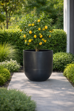 Donica Luna 80 cm niebieska