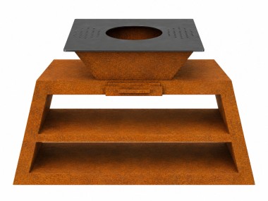 Kuchnia ogrodowa/grill Corten COCCINA 3