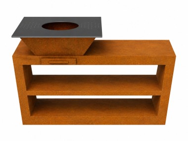 Kuchnia ogrodowa/grill Corten COCCINA 4