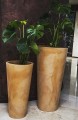Wysokie donice ogrodowe terakota